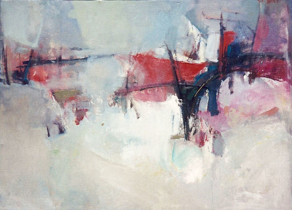 S.C. Yuan - "Foggy Morning" - Oil on canvas/board - 30" x 40"