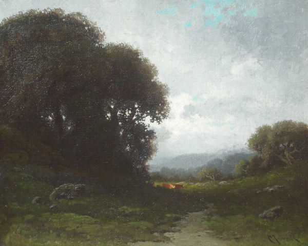 Carl Henrik Jonnevold - "Gray Day - California" - Oil on canvas - 16"x 20"