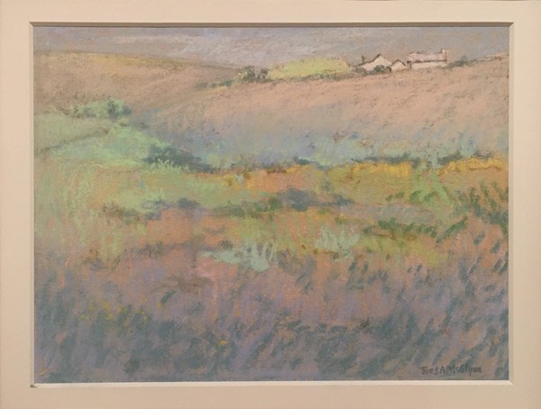 Thomas A. McGlynn - "Coastal Farm House near Carmel" - Pastel - 6" x 8" - Signed lower right
<br>Directly from the estate of Thomas A. McGlynn