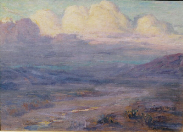 Benjamin C. Brown - "Gathering Clouds" 1916 - Oil on canvas - 22" x 30"