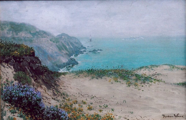 Theodore Wores - "The Ocean Shore of San Francisco" - Oil on canvas - 16" x 24"