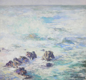 Thomas A. McGlynn - "Early One Morning" - Oil on canvas - 28" x 30"