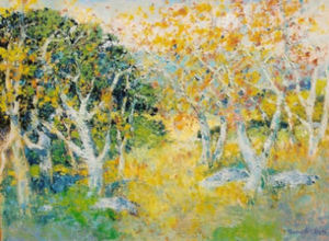 Thomas A. McGlynn - "Summer Day" - Oil on canvasboard - 18" x 24"