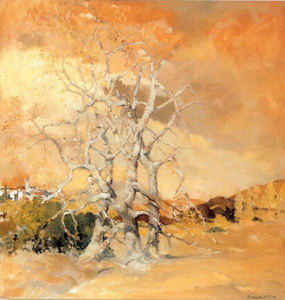 Thomas A. McGlynn - "Majesty" - Oil on canvas - 36" x 34"