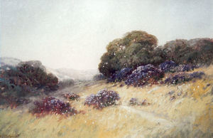Alexis M. Podchernikoff - "Summer in Marin Hills" - Marin Co. Cal. - Oil on canvas - 20" x 30"