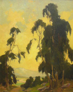 George Demont Otis - "Evening Majesty" - Oil on canvas - 30" x 24"