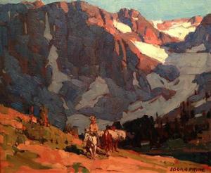 Edgar Alwin Payne - "Sierra Trail" - Oil on canvas - 20" x 24"