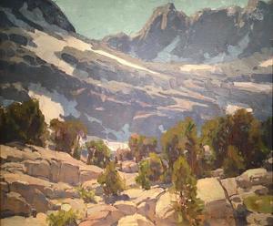 Edgar Alwin Payne - "High Sierras" - Oil on canvas - 22" x 26" - Signed lower right