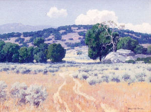 Maurice Braun - "San Diego" - Oil on canvas - 18 1/4" x 24