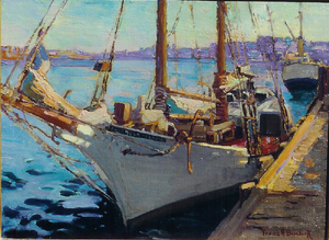 Franz A. Bischoff - "Santa Rosa Island" - Oil on canvas/board - 15" x 20"
