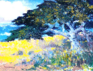 Thomas A. McGlynn - "Oak Tree" - Oil on canvasboard - 16"x20"