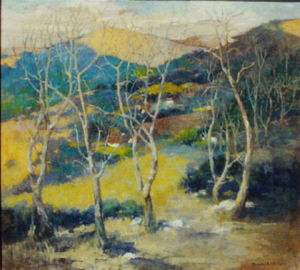 Thomas A. McGlynn - "Spanish Lace" - Oil on canvas - 28" x 30"